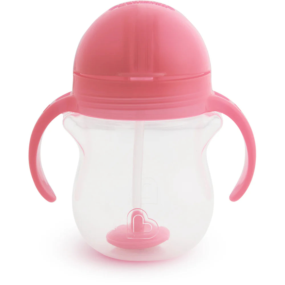 Vaso Antiderrame con Bombilla y Asas Any Angle 207ml Munchkin