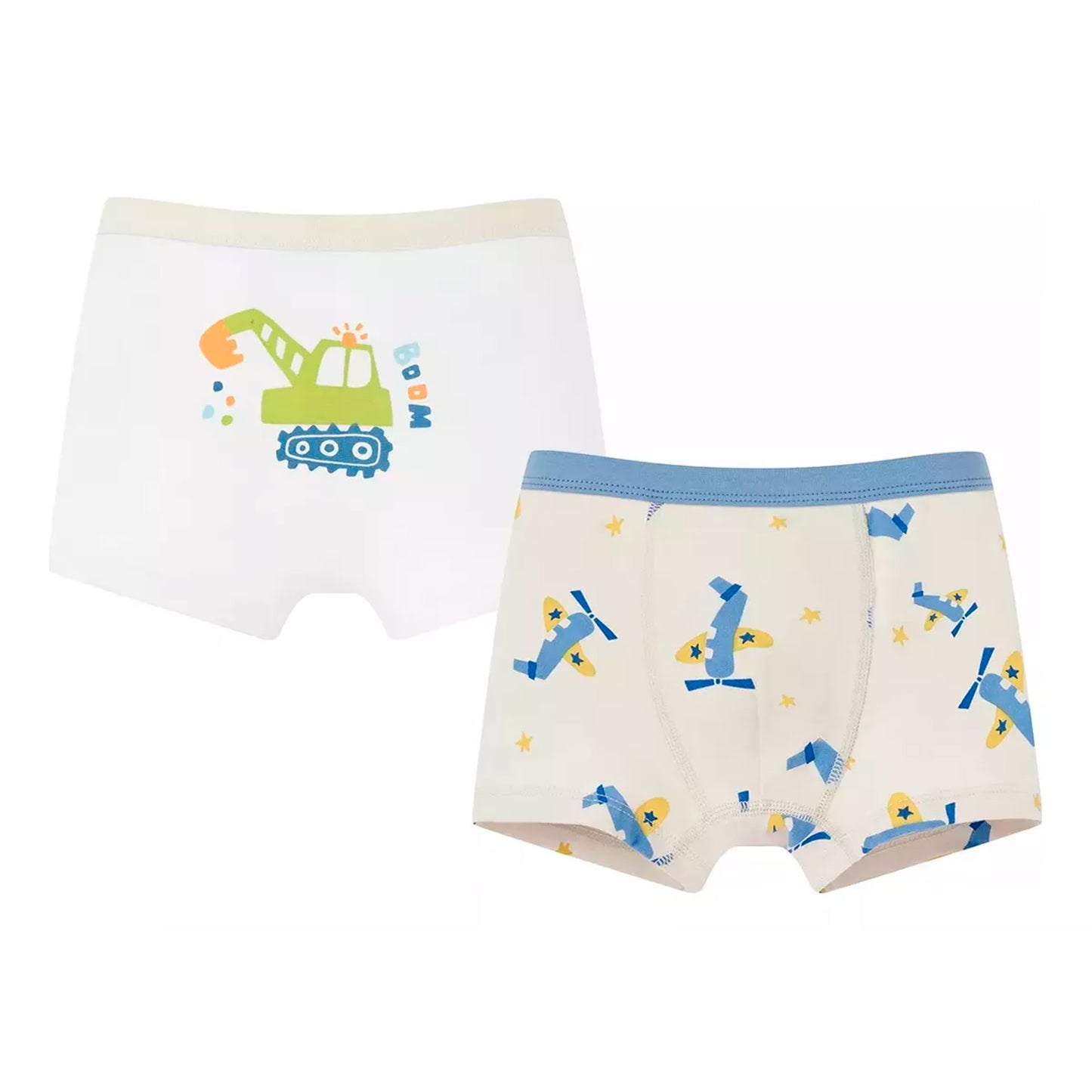 Pack 2 Calzoncillos Bóxer De Algodón Niño Niduo Bear