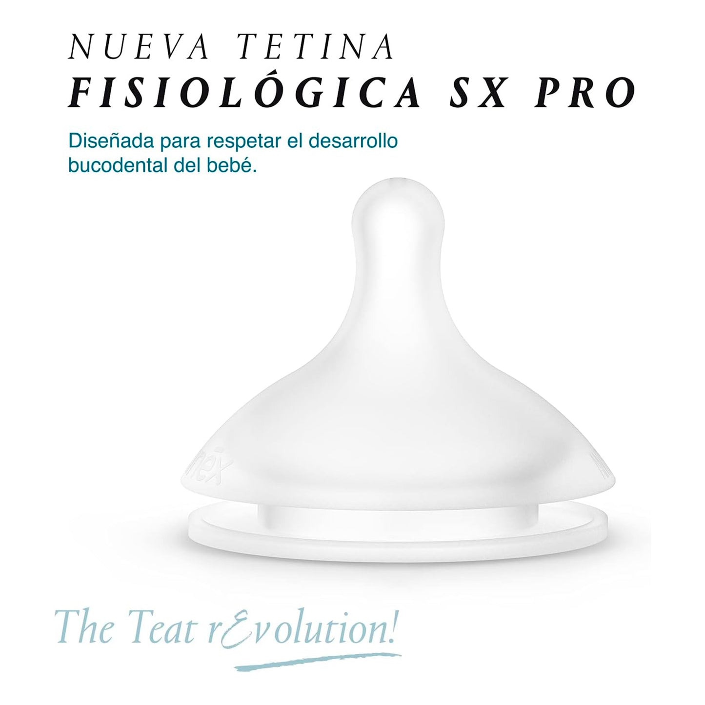 Mamadera con Tetina Fisiologica Sx Pro 270ml Flujo Medio +3m Spread Joy Suavinex