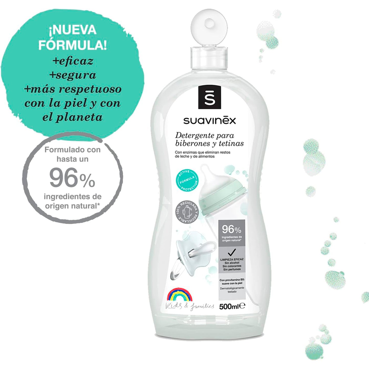 Pack 2 Detergentes de Mamaderas y Accesorios 500ml Suavinex