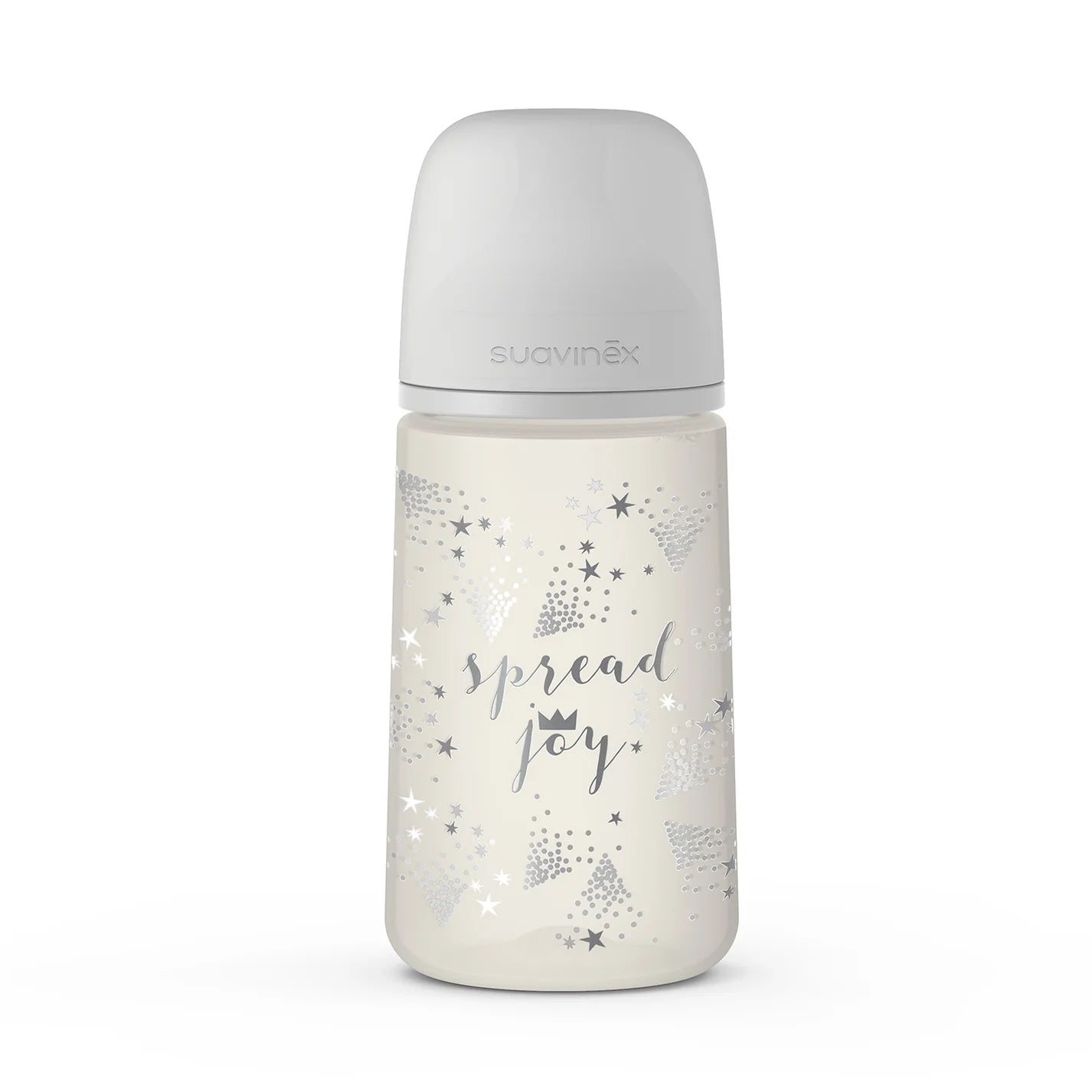 Mamadera con Tetina Fisiologica Sx Pro 270ml Flujo Medio +3m Spread Joy Suavinex