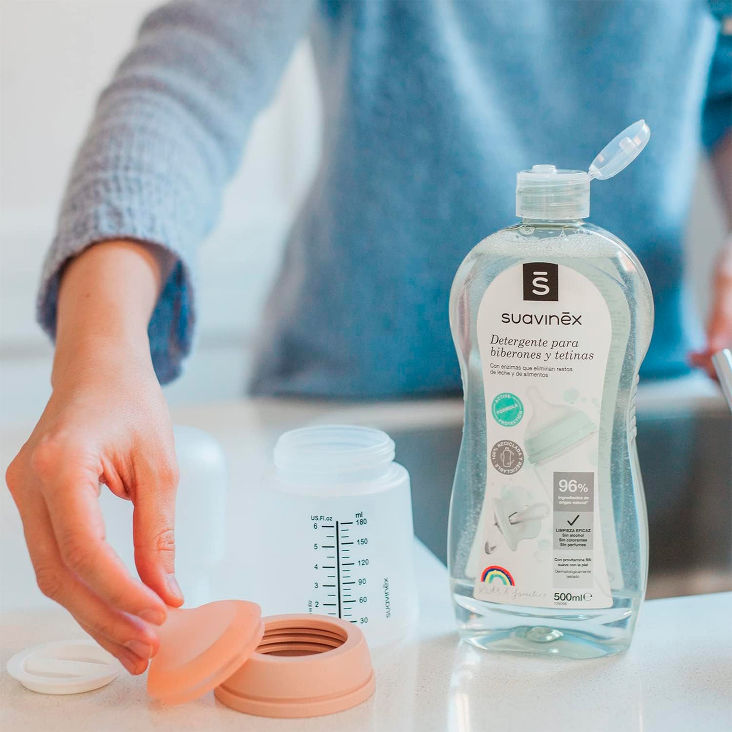 Pack 2 Detergentes de Mamaderas y Accesorios 500ml Suavinex