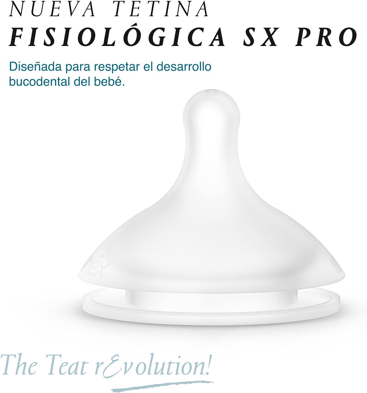 Pack 2 Tetinas Fisiológicas SX Pro de Silicona Suavinex