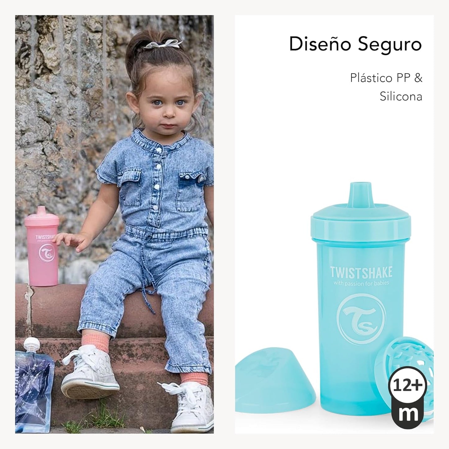 Vaso Kid Cup 360ml 12m+ Twistshake