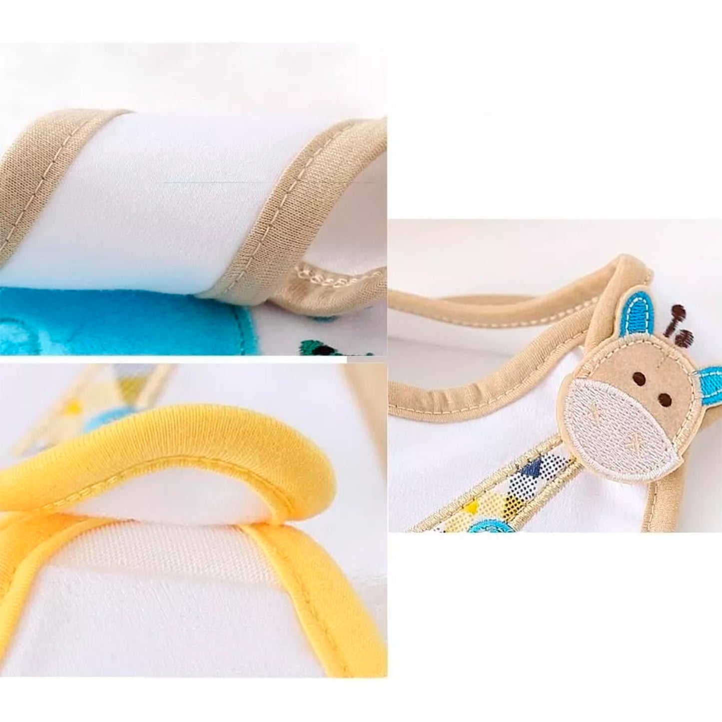 Pack 3 Baberos Impermeables Bebés Varios Diseños