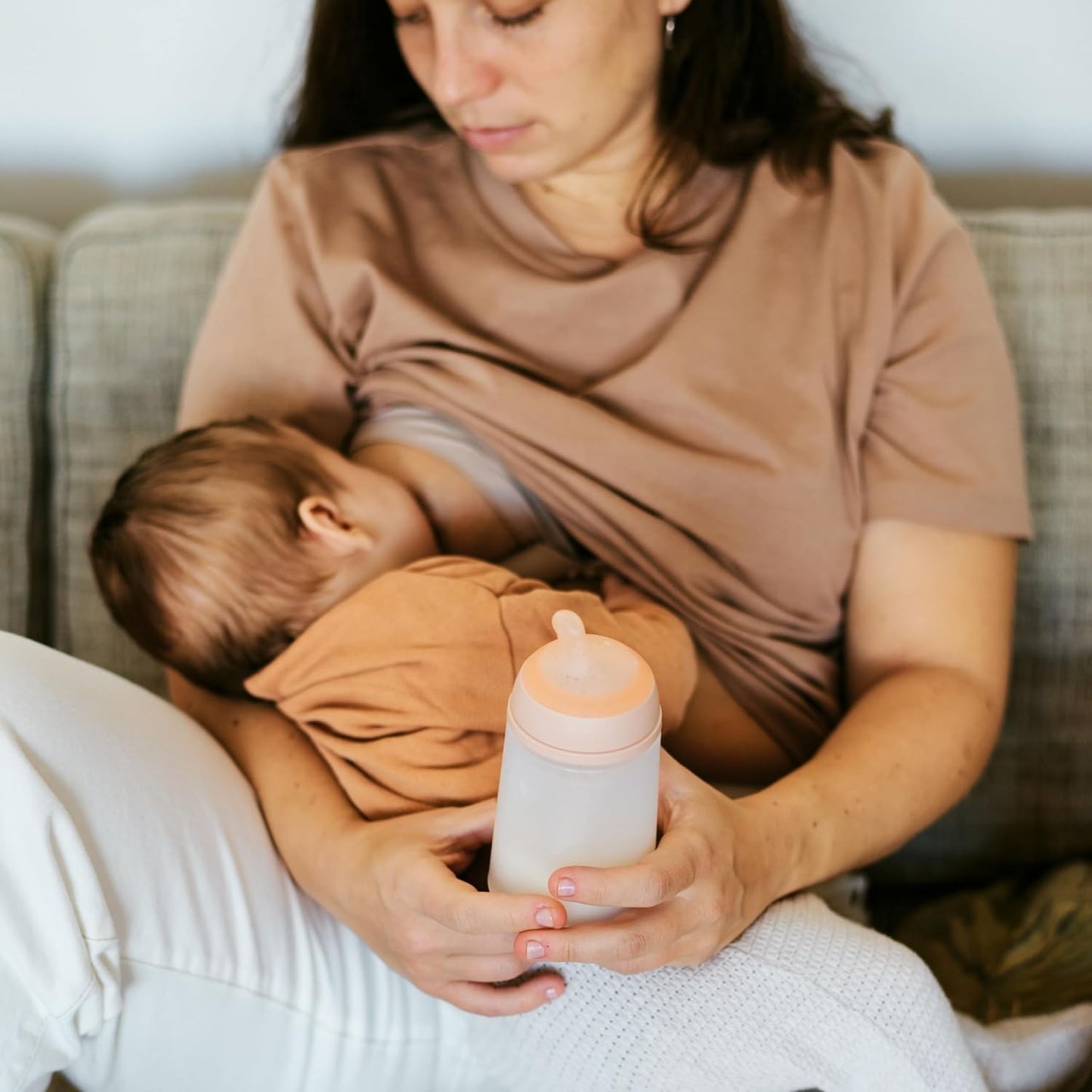 Mamaderas Anticólico Zero Zero 180ml con Tetina de Flujo Lento 0m+