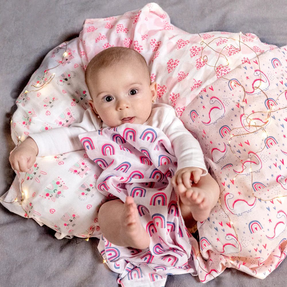 Set 3 Pañales Tuto Rosado Bambino