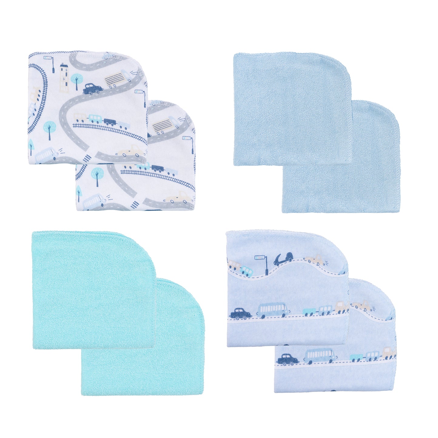 Set de 8 Toallitas de Limpieza Bambino