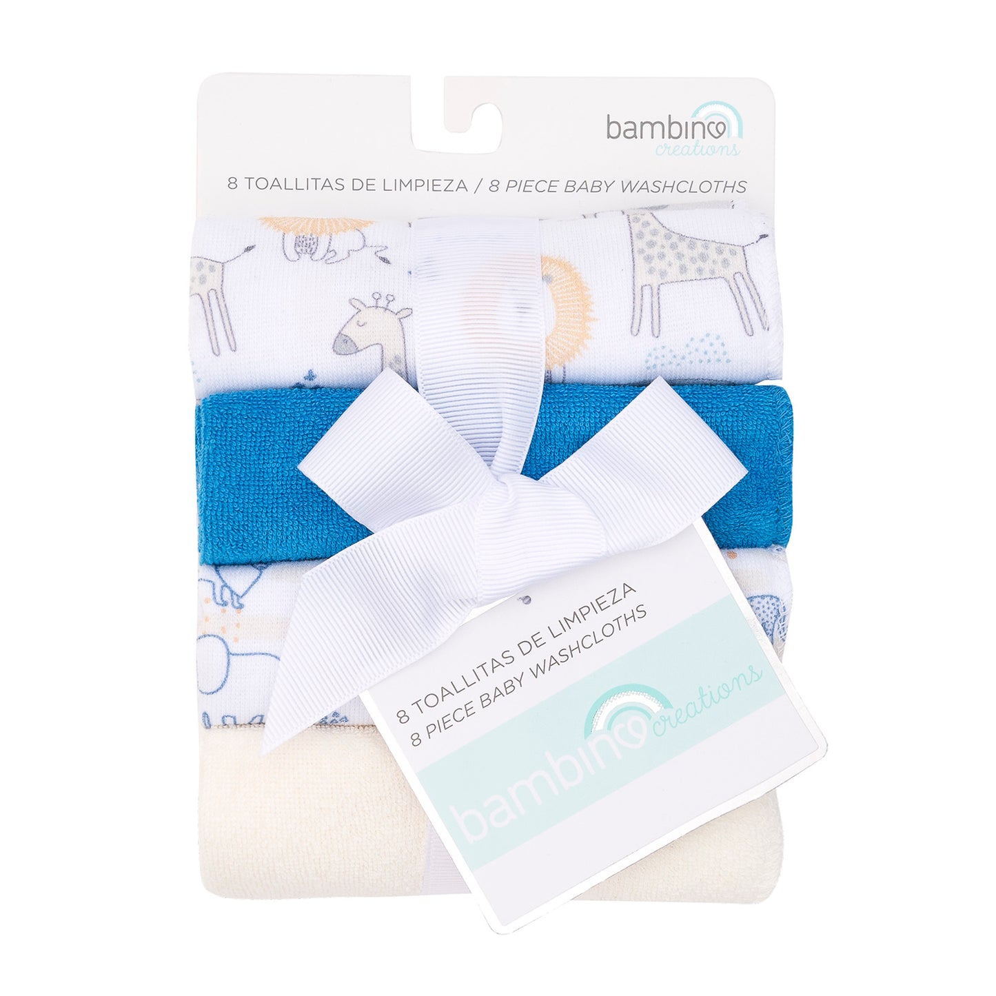 Set de 8 Toallitas de Limpieza Bambino
