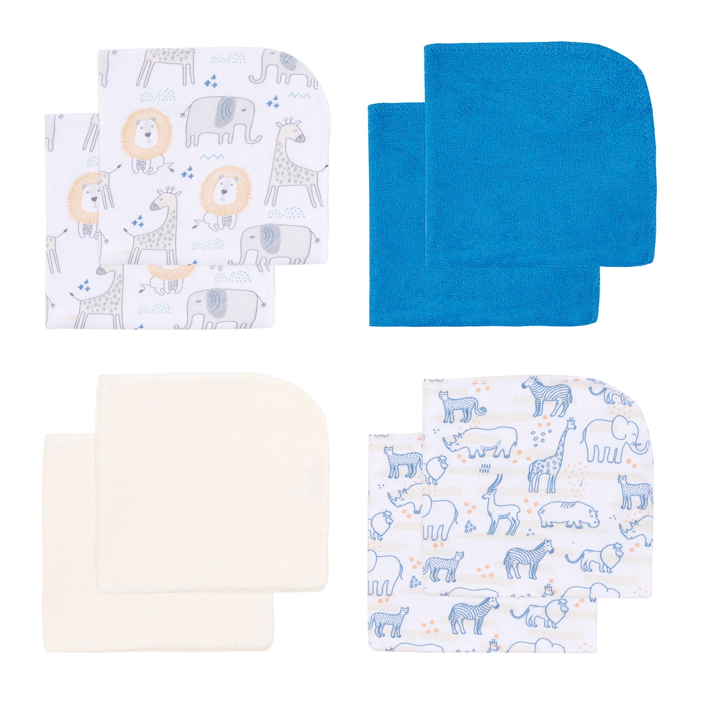 Set de 8 Toallitas de Limpieza Bambino