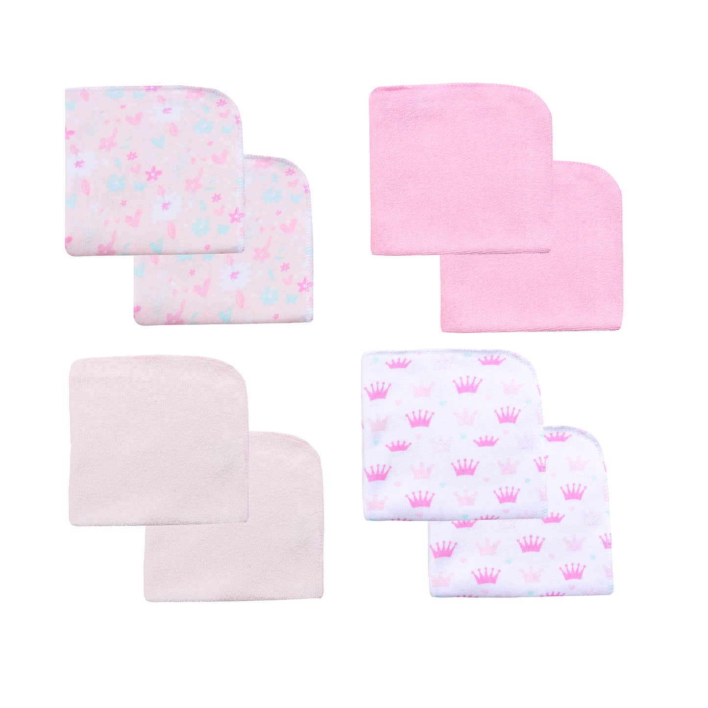 Set de 8 Toallitas de Limpieza Bambino