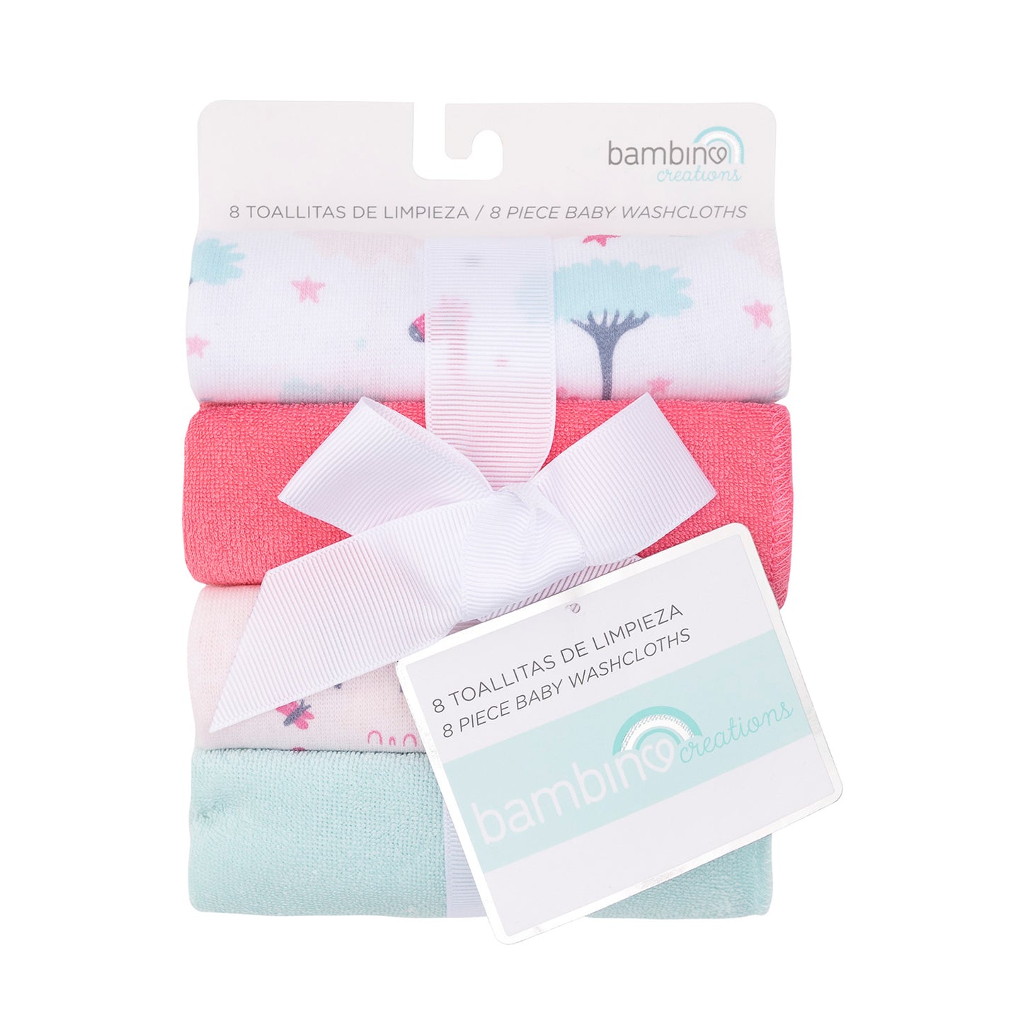Set de 8 Toallitas de Limpieza Bambino