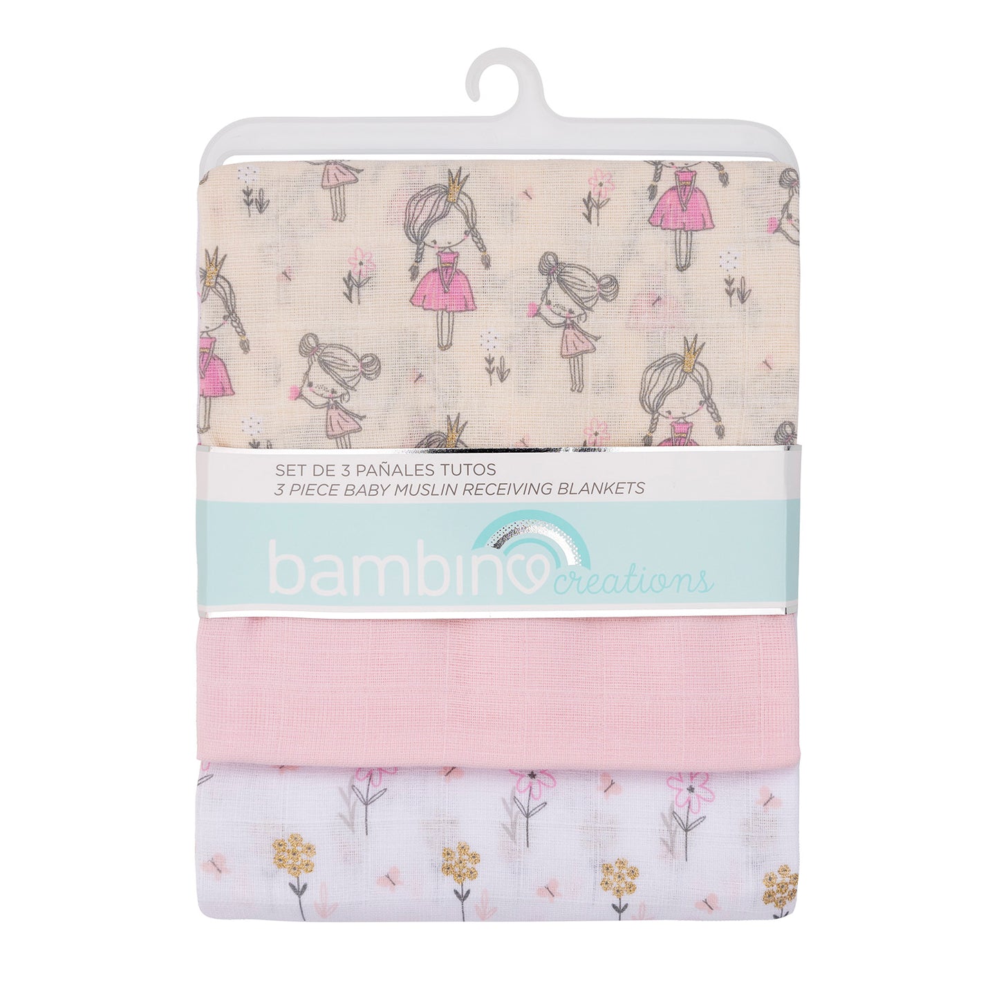 Set 3 Pañales Tuto Rosado Bambino