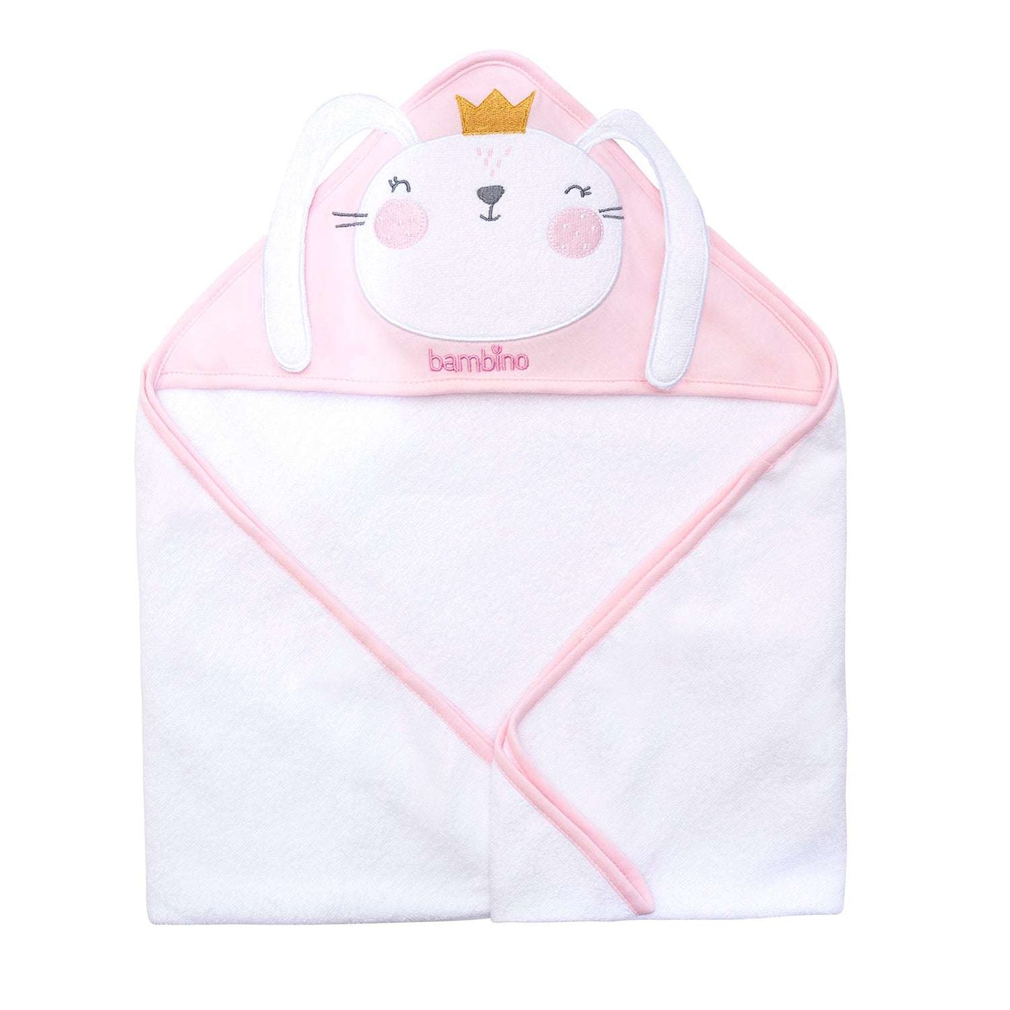 Toalla con Capucha 100% algodón Bambino