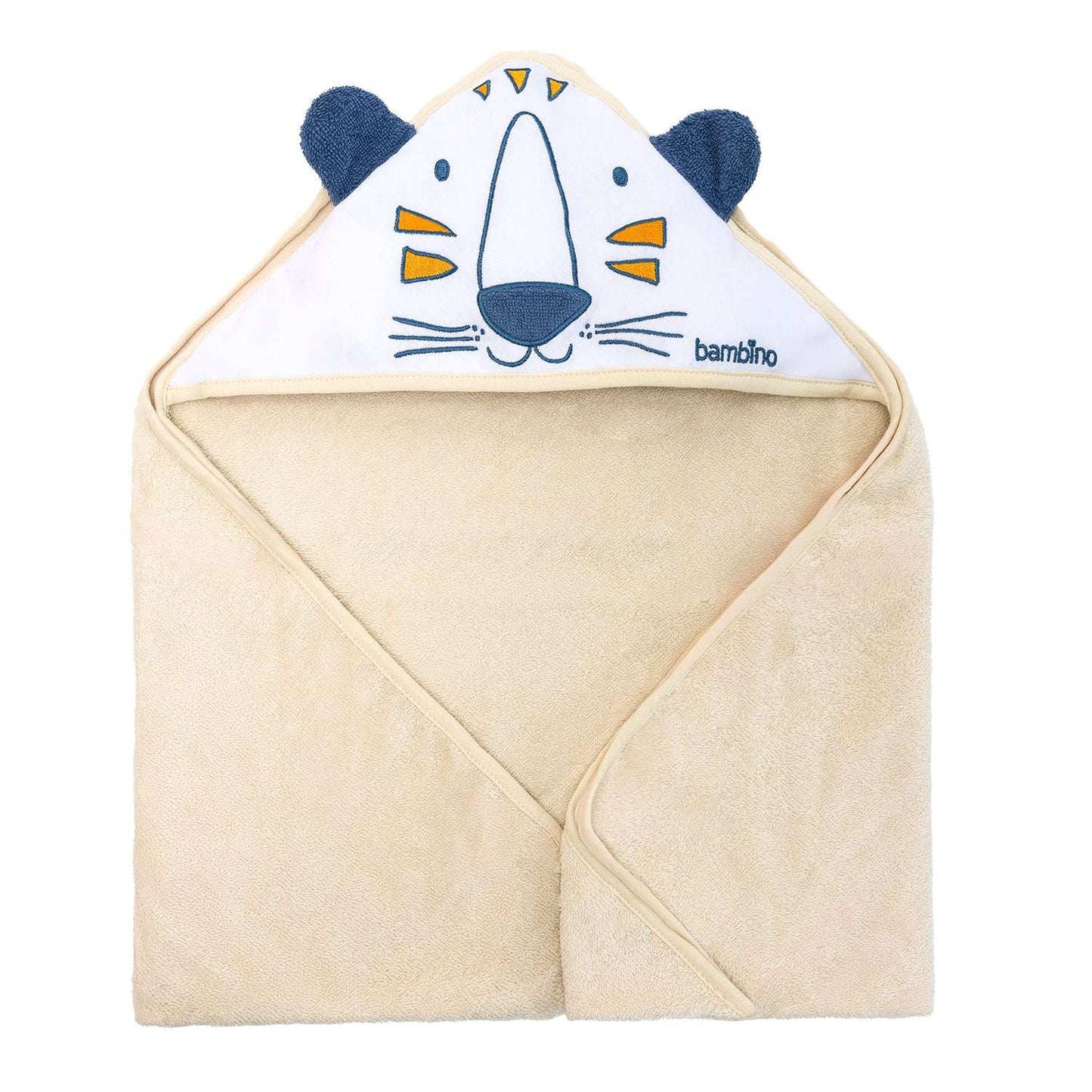 Toalla con Capucha 100% algodón Bambino