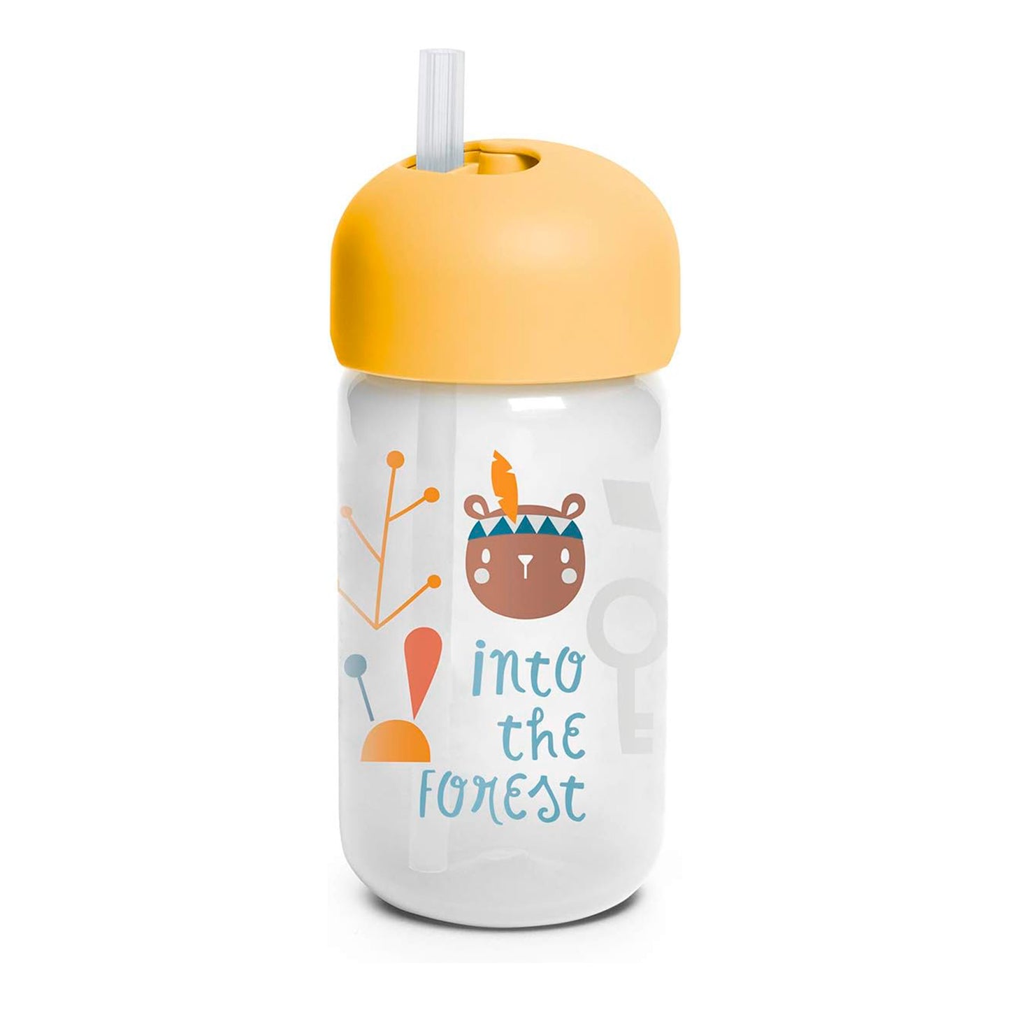 Vaso con bombilla Straw trainer cup 340ml 18m+ Suavinex
