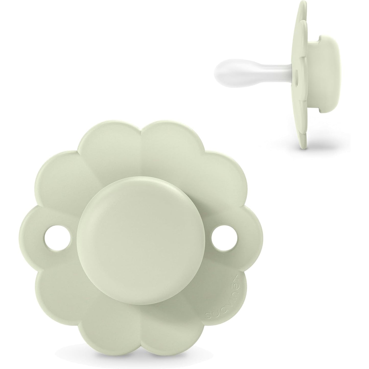 Chupete con tetina fisiológica de silicona SX Pro Wonder, apto para bebés de 0 a 6 meses, diseño ergonómico y delicado, ideal para respetar el desarrollo bucal y proporcionar comodidad.