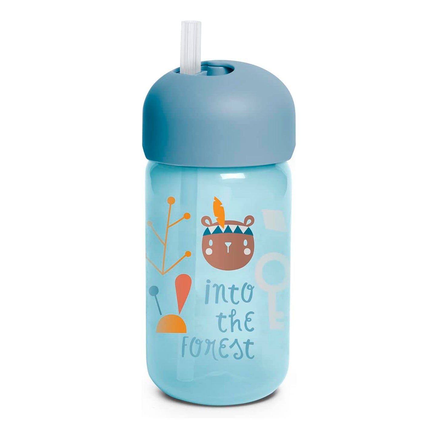 Vaso con bombilla Straw trainer cup 340ml 18m+ Suavinex