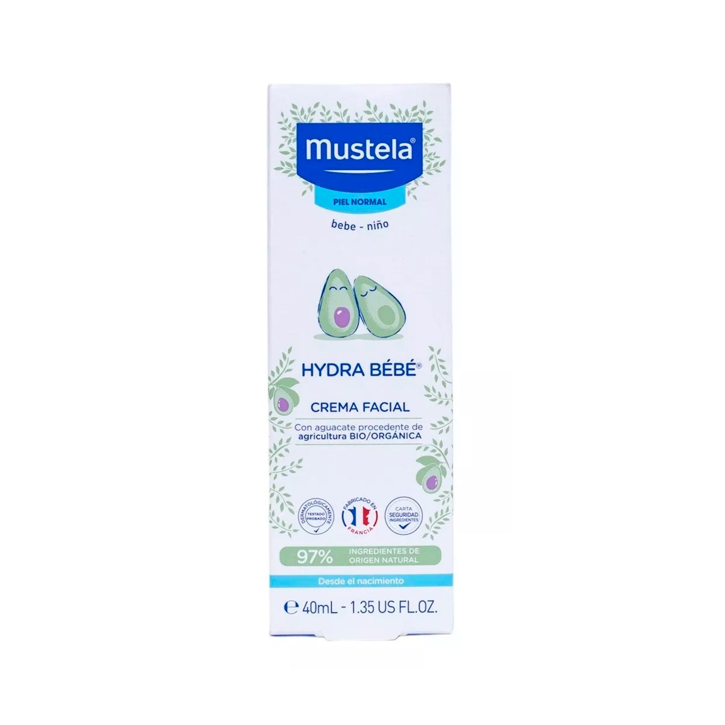 Crema Rostro Hydra Bebé 40ml Mustela