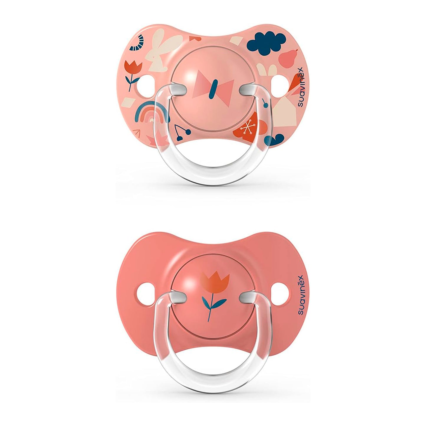 Pack de 2 Chupetes Forest con Tetina Fisiológica de Silicona SX Pro 6-18 meses