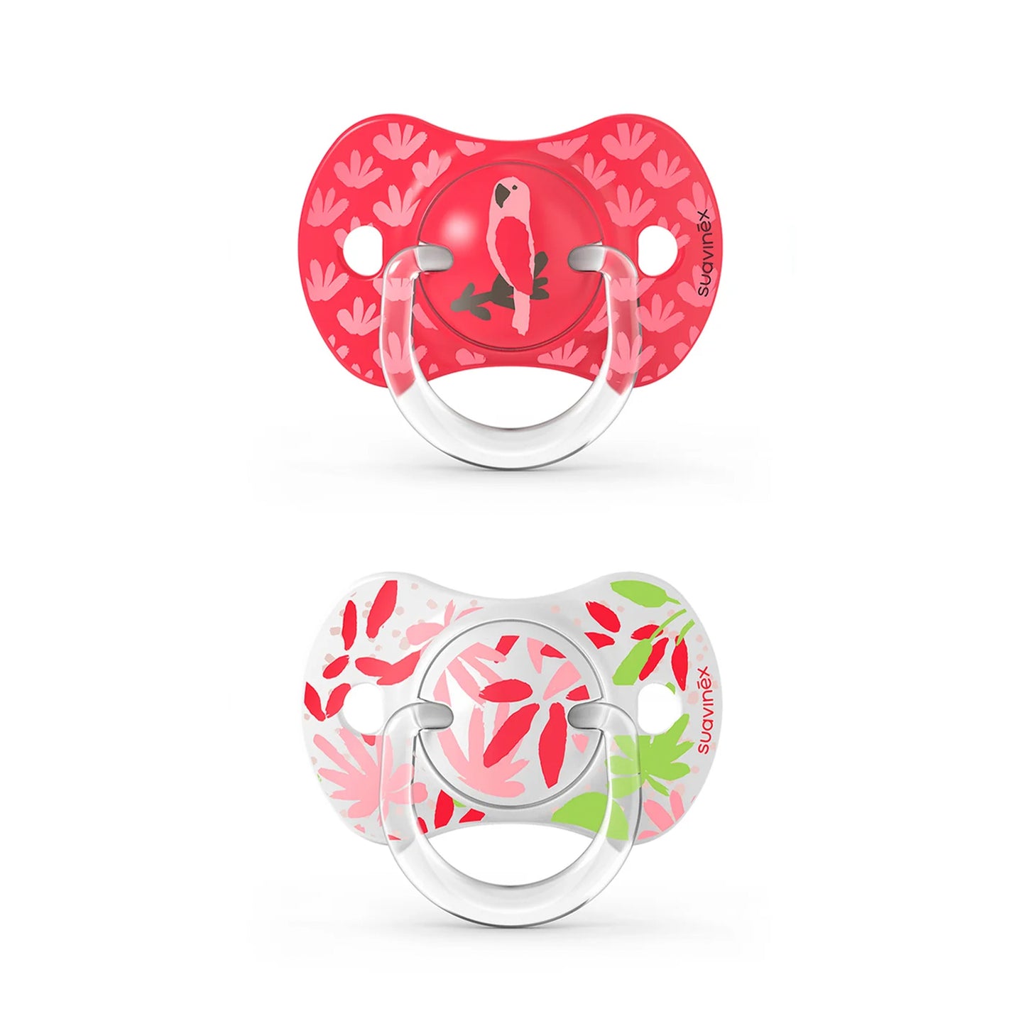 Pack de 2 Chupetes Jungle con Tetina Fisiológica de Silicona SX Pro 6-18 meses