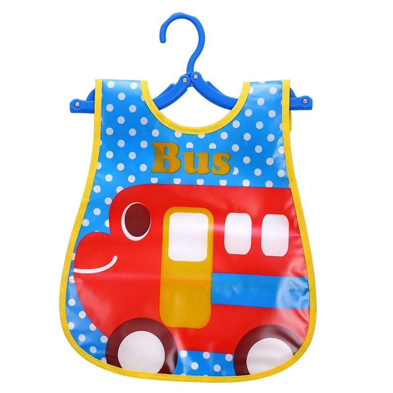 Pack 3 Baberos sin mangas Impermeables de Alimentación Para Bebés