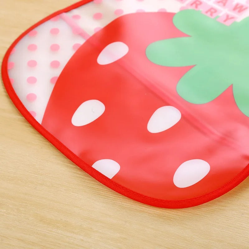 Pack 3 Baberos sin mangas Impermeables de Alimentación Para Bebés