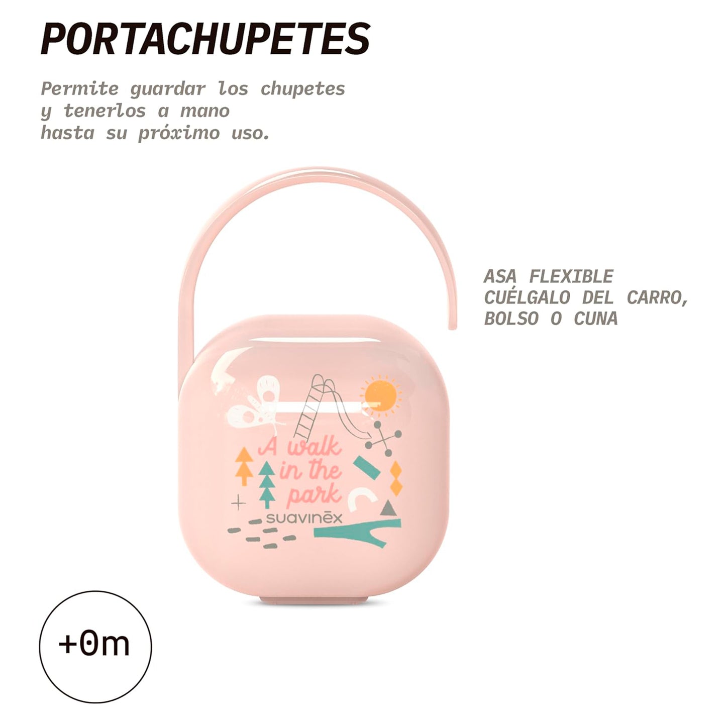 Caja Portachupete con asa Suavinex