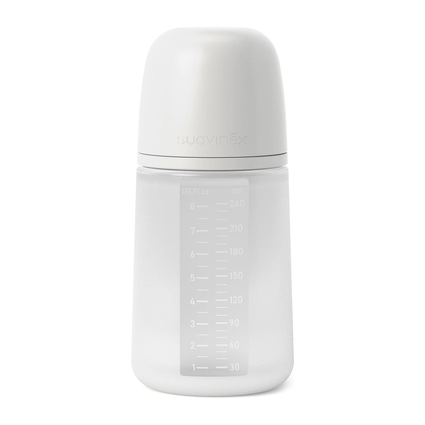 Mamadera de silicona con Tetina Fisiologica Sx Pro 240ml Flujo Medio +3m Colour Essence Suavinex