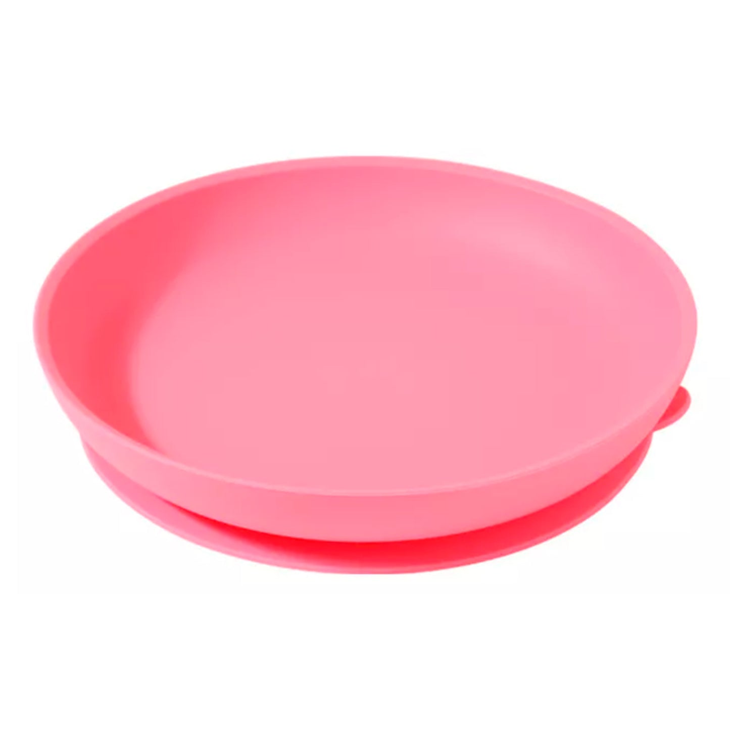 Plato De Silicona con ventosa Multifuncional sin divisiones para bebé