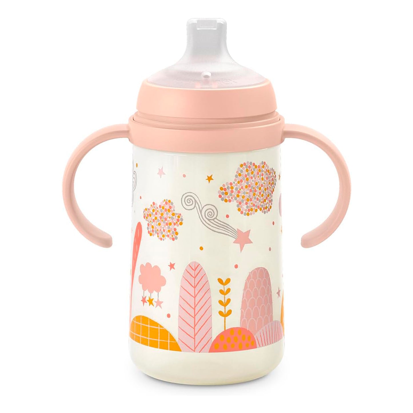Vaso Mamadera con Asas y Tetina Silicona 270ml 6m+ Suavinex