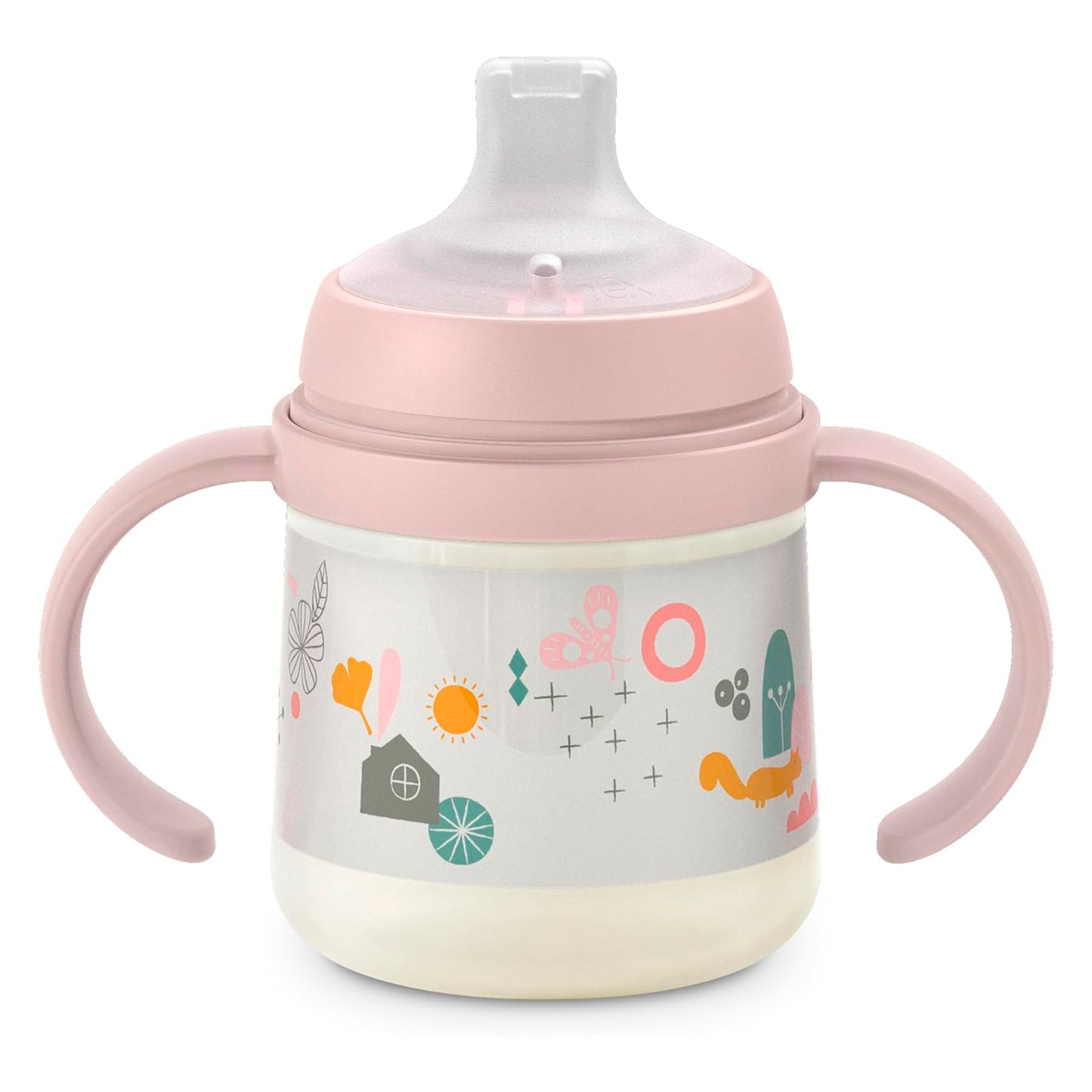 Vaso Mamadera con Asas y Tetina Silicona 150ml 6m+ Suavinex