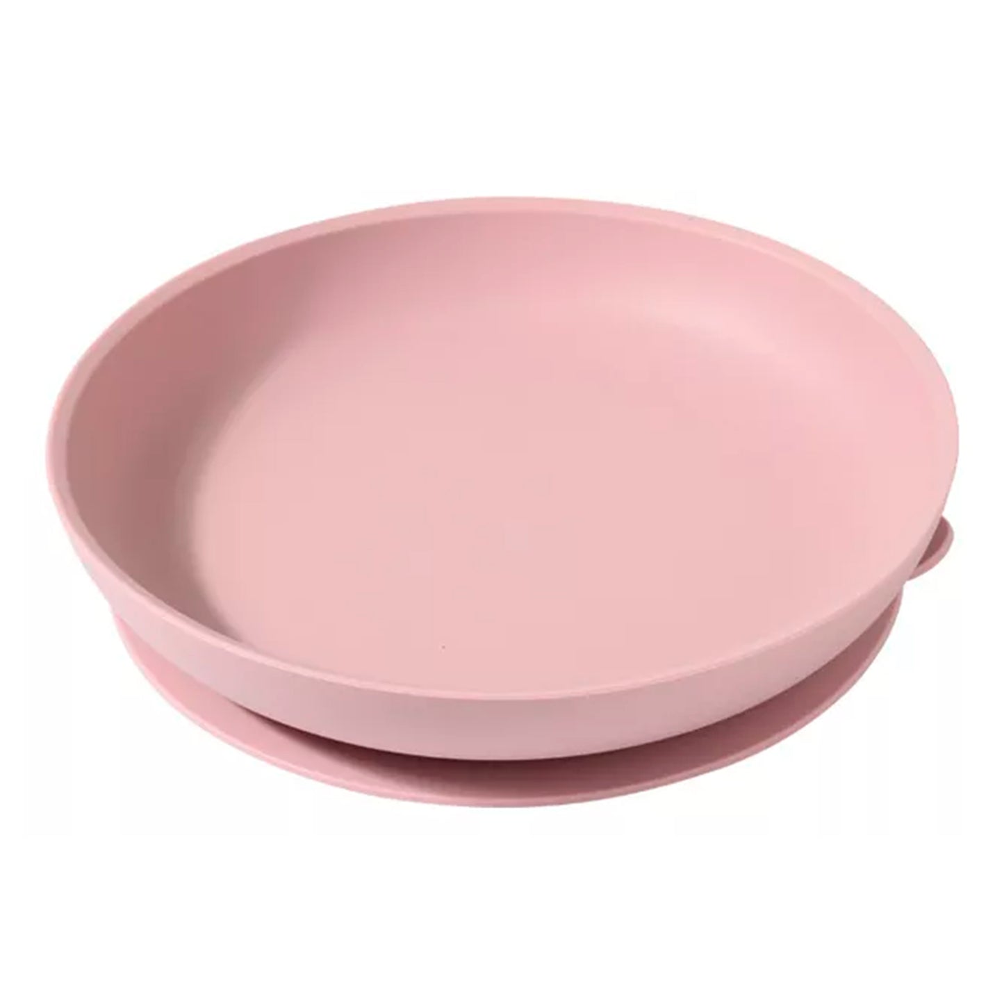 Plato De Silicona con ventosa Multifuncional sin divisiones para bebé