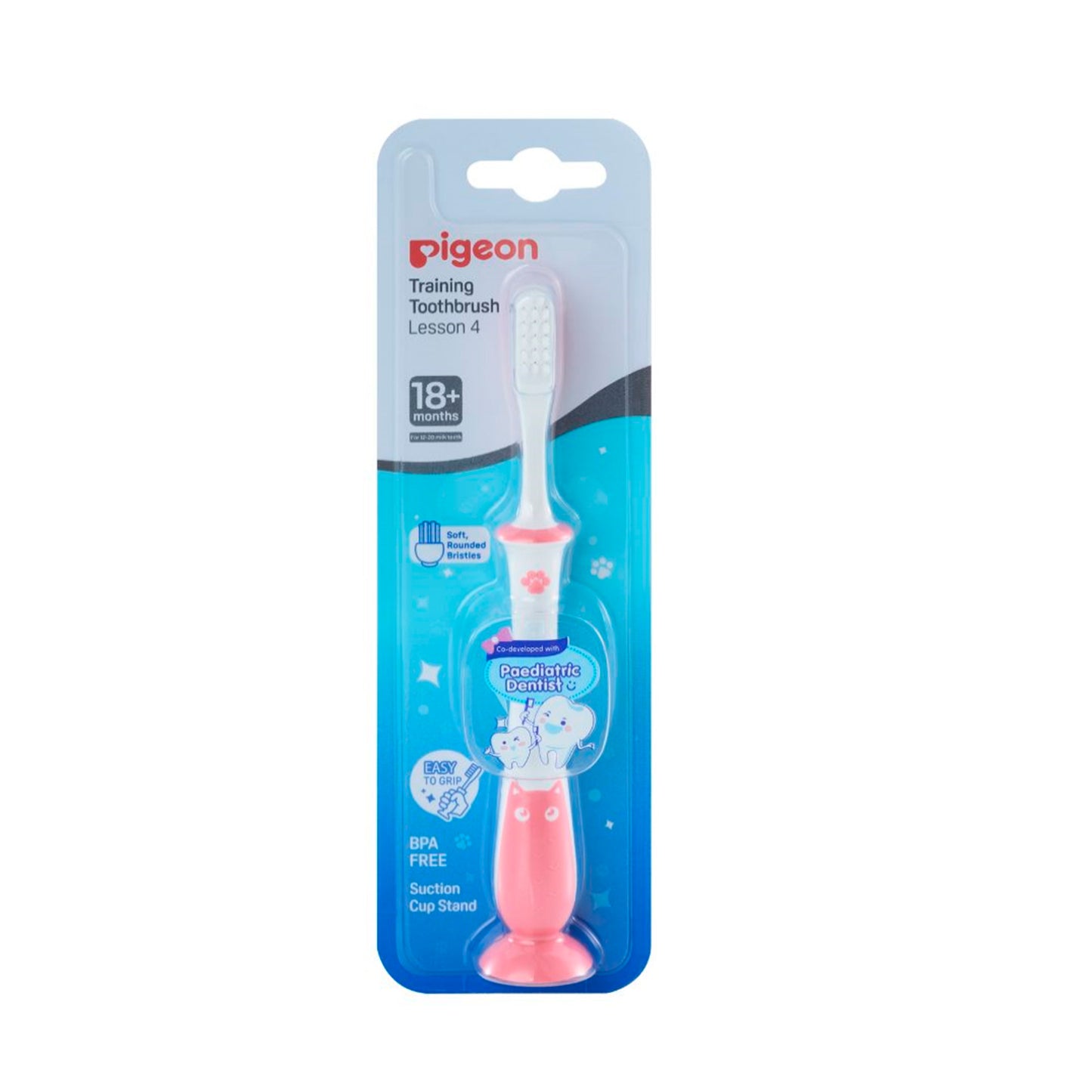 Cepillo de dientes de Aprendizaje 18m+ Etapa 4 Pigeon