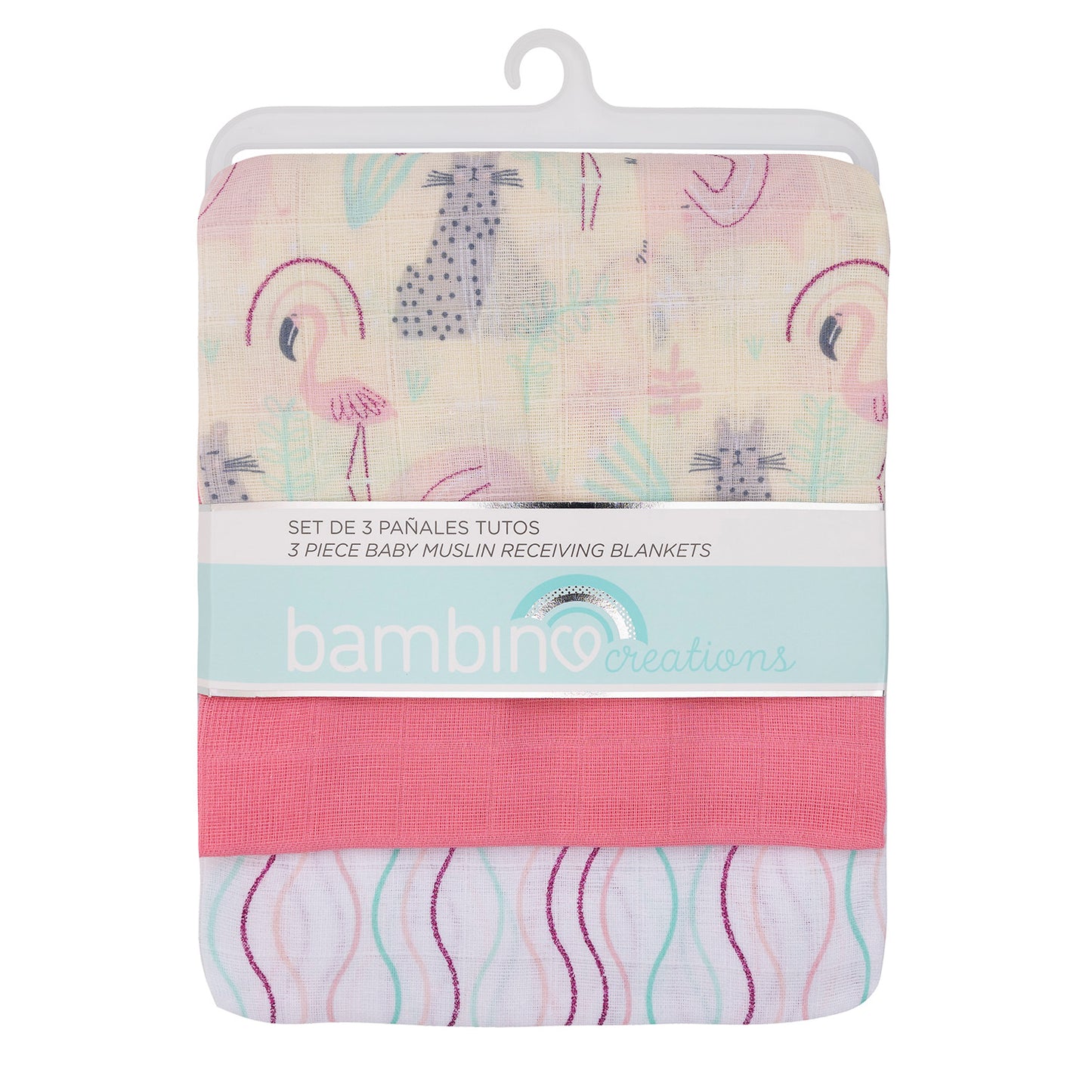 Set 3 Pañales Tuto Rosado Bambino