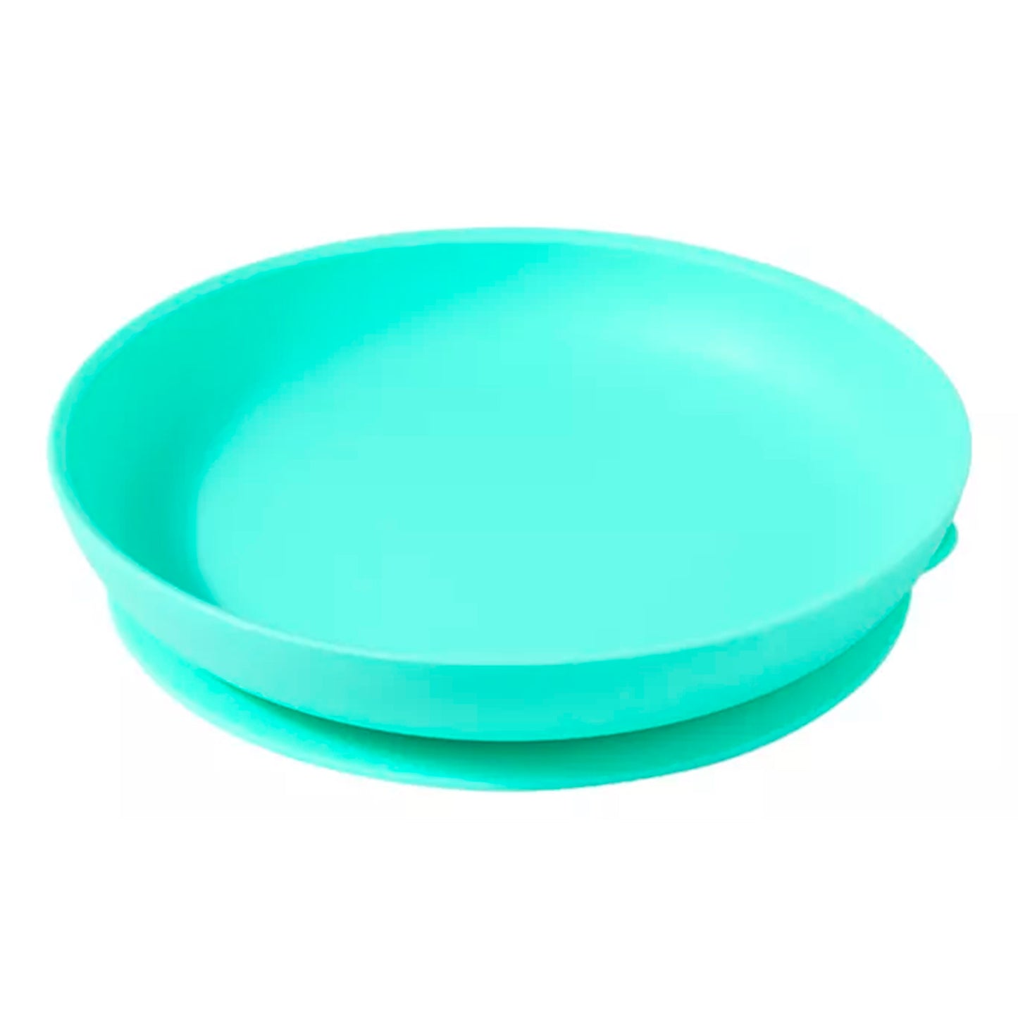 Plato De Silicona con ventosa Multifuncional sin divisiones para bebé