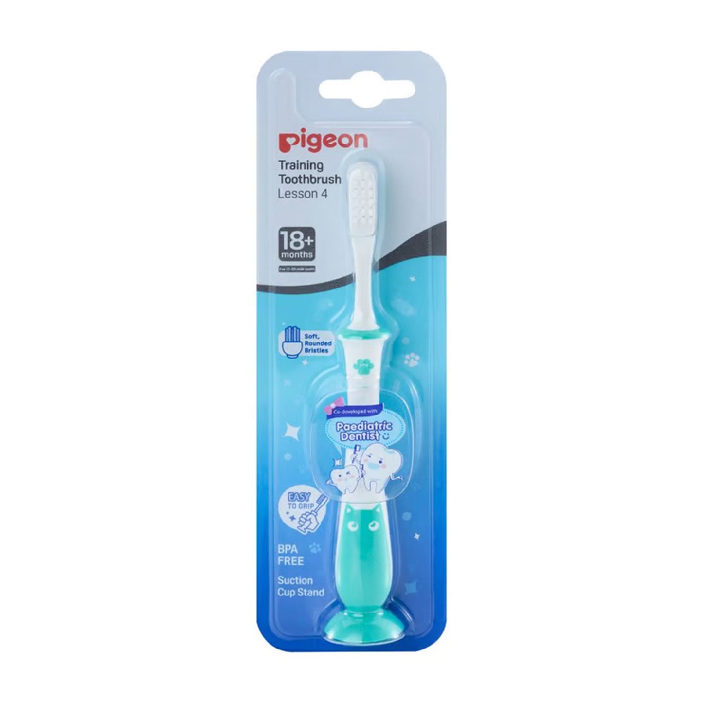 Cepillo de dientes de Aprendizaje 18m+ Etapa 4 Pigeon