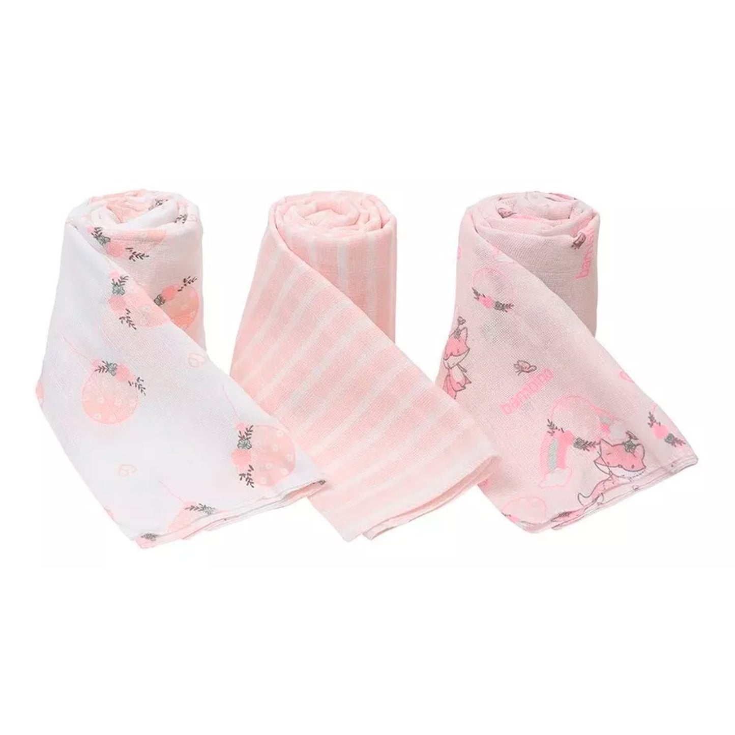 Set 3 Pañales Tuto Rosado Bambino