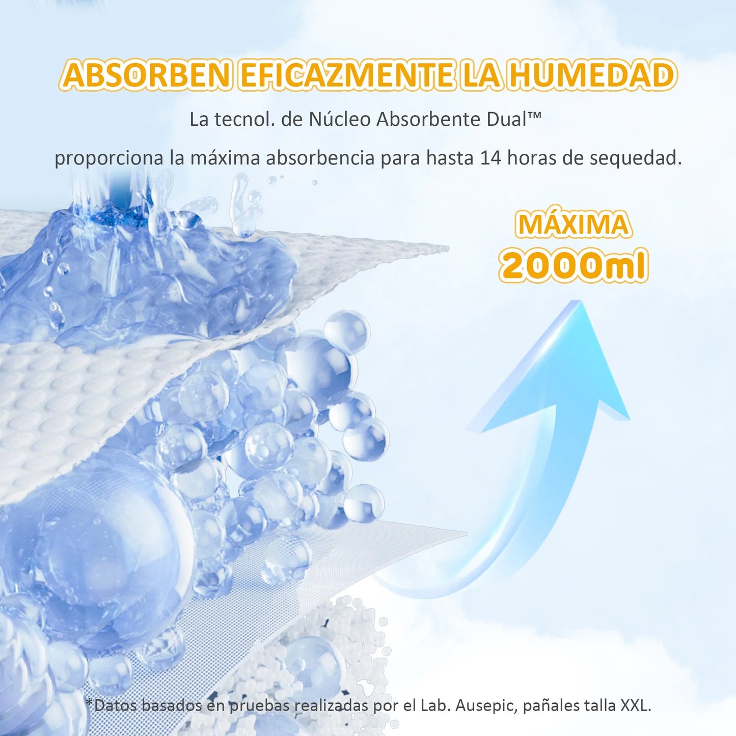 Pañales Bebé Premium Dulce noche Talla P 60und Aiwibi