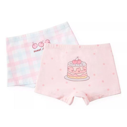 Pack 2 Calzones Pantaletas De Algodón Niña Niduo Bear