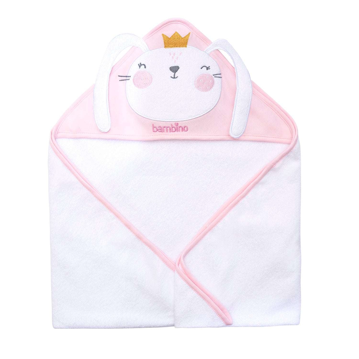 Toalla con Capucha 100% algodón Bambino