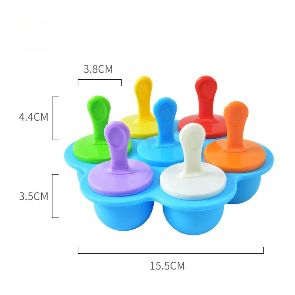 Molde de silicona para helados niños y bebés