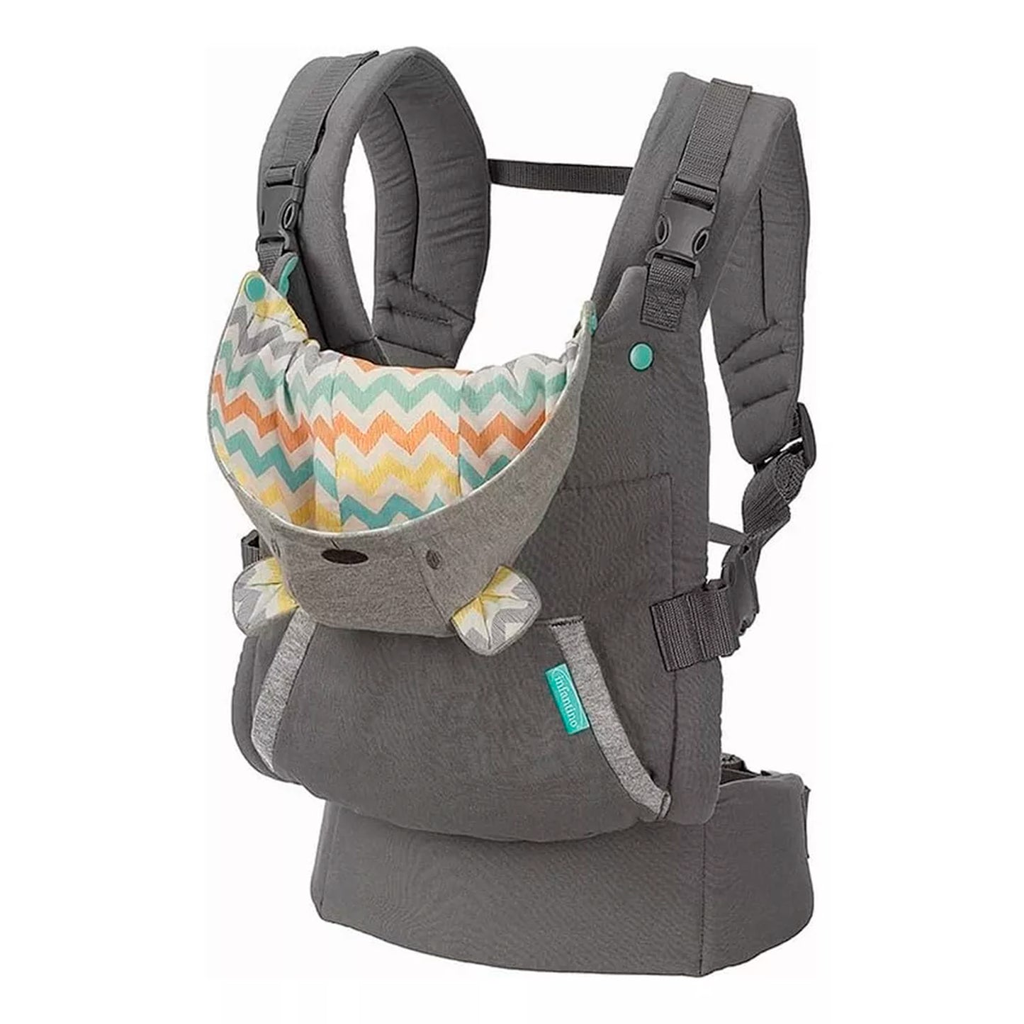 Portabebé Con Gorro Cuddle Up Ergonómico 5.4 - 18 Kgs Infantino