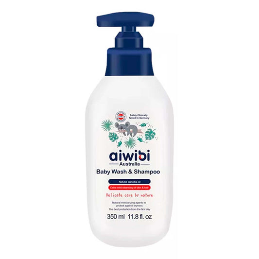 Gel De Baño y Shampoo 2 en 1 para bebé 350ml Aiwibi