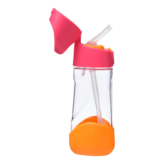 Botella antiderrame de Tritán para niños B.box, capacidad de 450 ml, diseño duradero y seguro, ideal para líquidos fríos o calientes durante paseos y actividades diarias